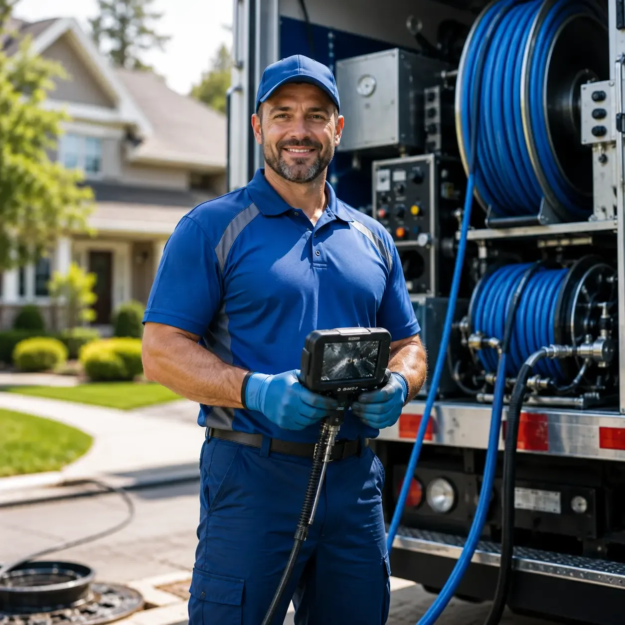 Local outdoor drain cleaning specialists in West Baldwin, ME